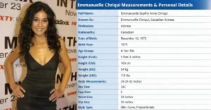 Emmanuelle Chriqui Measurements