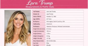 Lara Trump Measurements